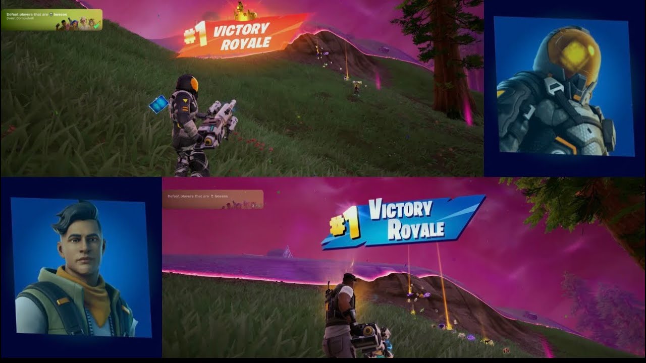 Winning Fortnite first place