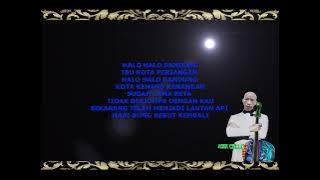Karaoke HALO HALO BANDUNG Keroncong Beat