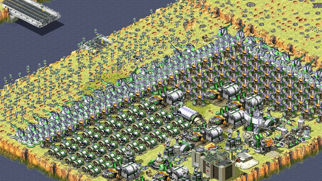 Yuri's Revenge Red Alert 2 Rushesh Impossible Edit by Zoom 3000 Map Extra Hard AI
