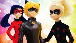 lady bug e chat noir bambole