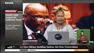 Sibiya confirms knowing Mogotsi and Matlala