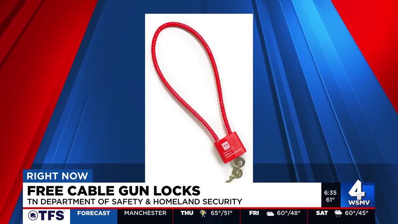 Department of Safety offering free cable gun locks YouTube