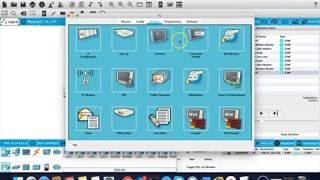 Viewing the contents of PDUs in the CISCO Packet tracer simulator
