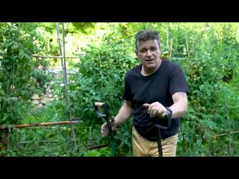 Cómo montar la Rejilla en una Horca de Doble Mango | Agroforja - YouTube