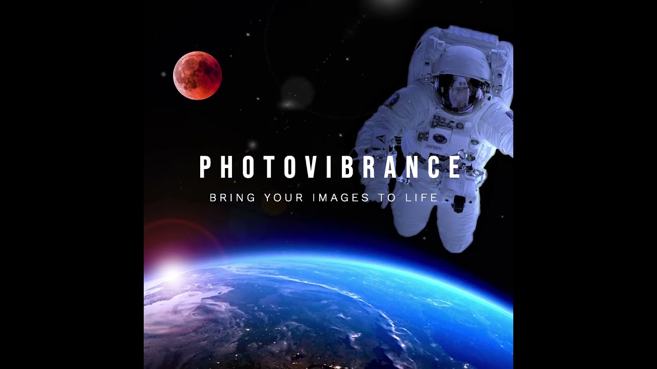 Astronaut PhotoVibrance 3D Parallax Motion Photo Sample