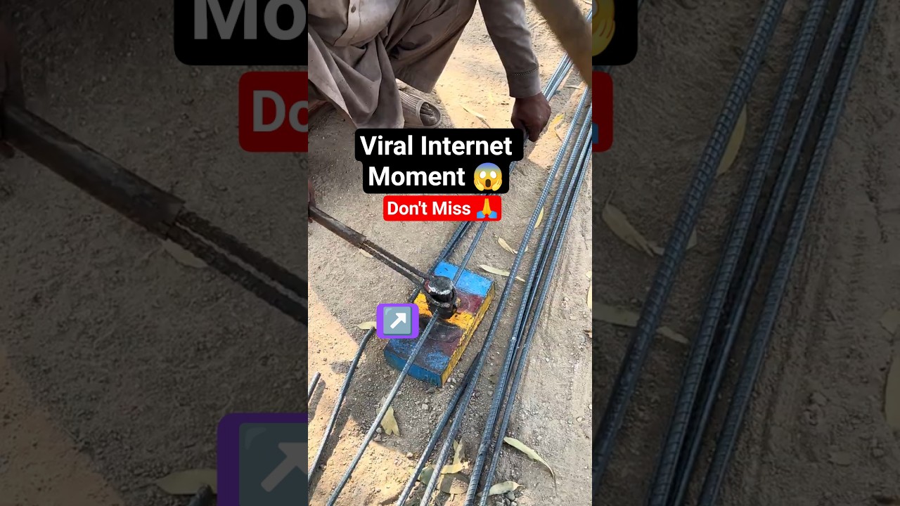 🔥Viral Internet Moment 😱 Skilled Worker’s Perfect Hammer Hit!