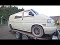 Abandoned vw t4 gets a new life