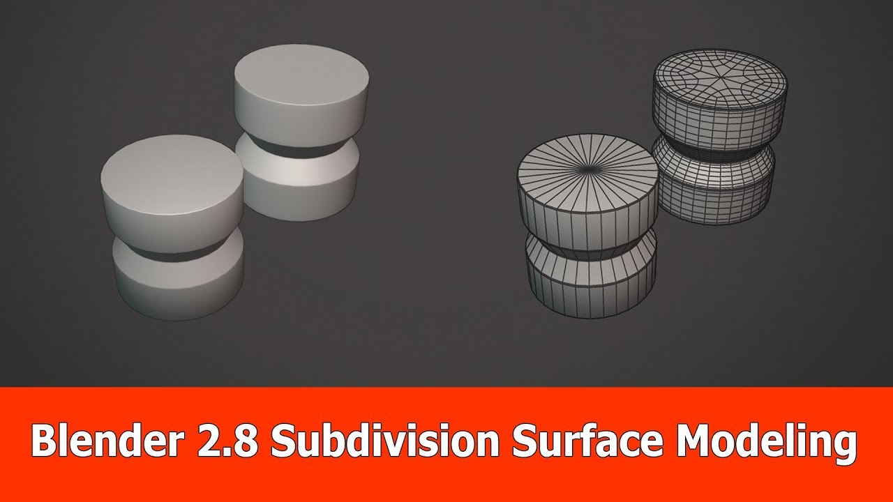 2.8 Subdivision Surface Tutorial - YouTube