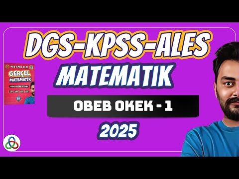 EBOB EKOK (OBEB OKEK) | 1. Video | DGS-KPSS-ALES Matematik | 2024 |