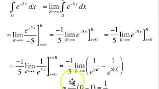 Improper Integrals Part 2