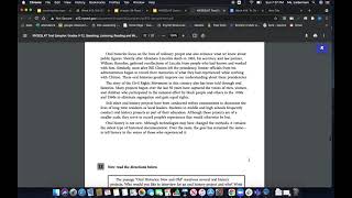 NYSESLAT Short constructed response