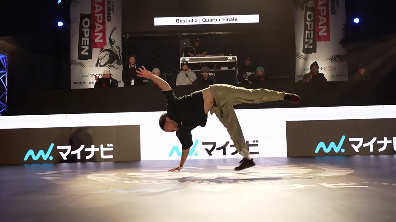yu-ki⭐︎ OPEN BBOY TOP8】YU-KI vs SHADE | Mynavi JDSF Breaking Japan
