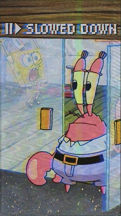 If SpongeBob was slowed down #shorts