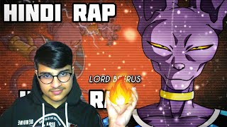 INSANE - BEERUS RAP HINDI  REACTION  |  Hindi Anime Rap | Dragon Ball Z Anime | Indian Reaction |