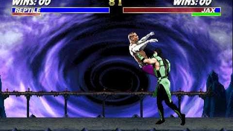 UMK3 Arcade Reptile Infinity combo by Nacho