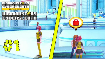 Getting Infro About Kowloon | Digimon Story: Cyber Sleuth Ep. 1