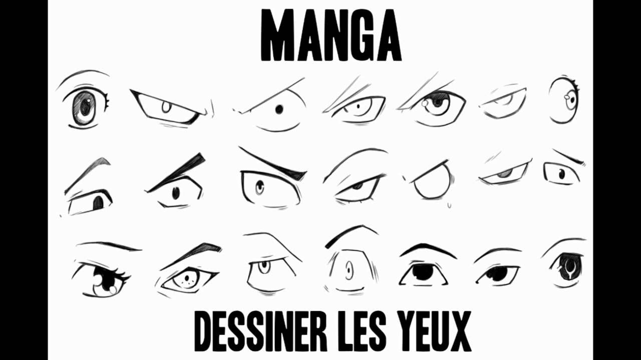 Dessiner Des Yeux Façon Manga How To Draw Manga Eyes