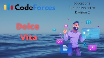 Dolce Vita CodeForces Educational Round #126 Div 2 Problem Solution #coding #codeforces #Hindi