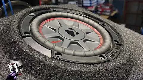 Kicker ComRT 6.5” subwoofer test