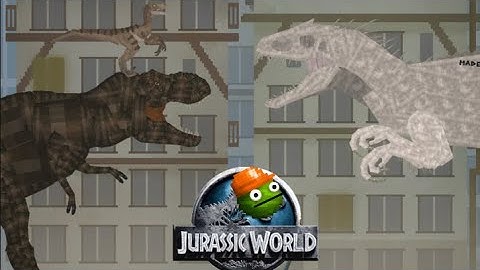 Jurassic World but melon sandbox!