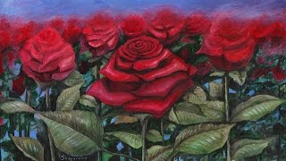 Drawing Time Lapse Rose by Watercolor - Как нарисовать цветы розы акварелью(Speed Drawing Flowers Time Lapse / Speed Painting - Roses. We are: http://drawingtimelapse.com * * * D E S C R I P T I O N * * * Drawing Time Lapse ..., 2016-03-03T05:20:43.000Z)