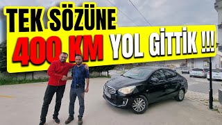 Öyle bir şey söyledi ki.. 400 Km yol gittik !!! ( Mitsubishi Attrage Balıkesir )