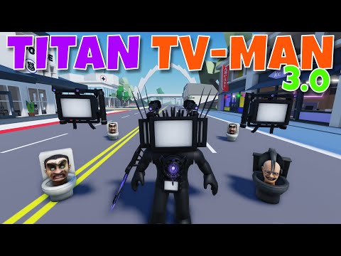 How To Become Upgraded Titan Tv Man With Flying Tvs In Roblox