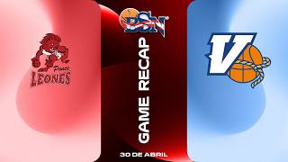 Vaqueros de Bayamon vs. Leones de Ponce - Juego Resumido - BSN 2026