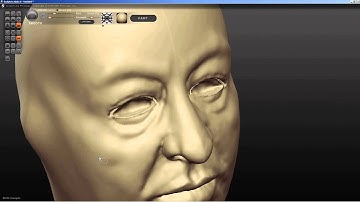 How to sculpt a face with Sculptris and Meshmixer