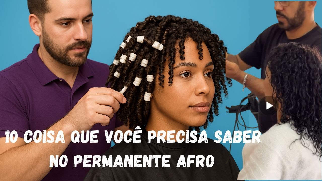 Transforme Seus Cachos: Tudo sobre a Permanente Afro
