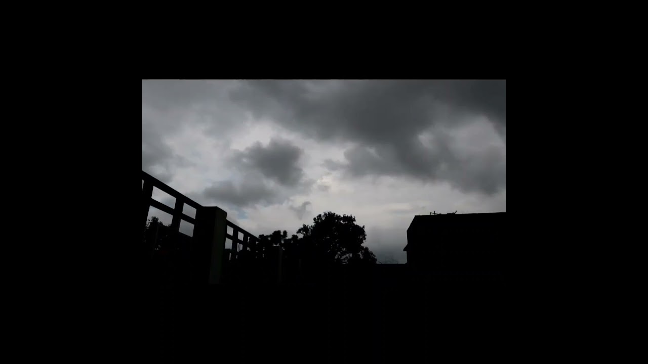 Cloud time lapse || nature is so beautiful , so strong 