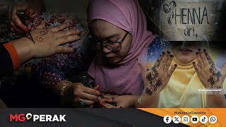 MGPerak: Dari Hobi Ke Punca Rezeki, Belia Lenggong Menekuni Seni Inai