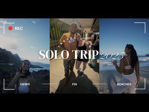 COME WITH ME AROUND THE ISLAND & TO SEE FIA!! // SOLO TRIP 2025