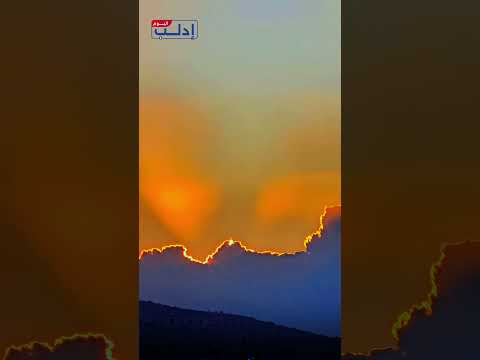 أذان يعانق الأفق في مشهد قرآني لخريف هادئ من مدينة الدانا شمال إدلب إدلب اليوم