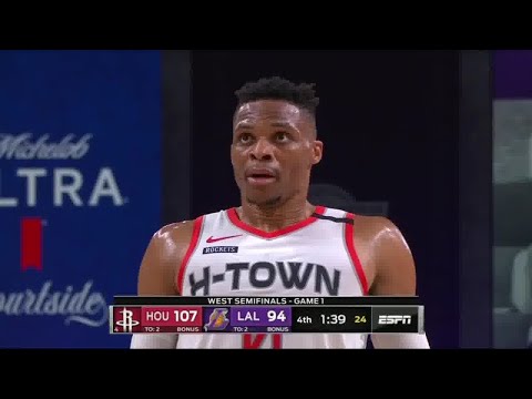 Russell Westbrook | Rockets vs Lakers 2019-20 West Conf Semifinals Game 1 | Smart Highlights