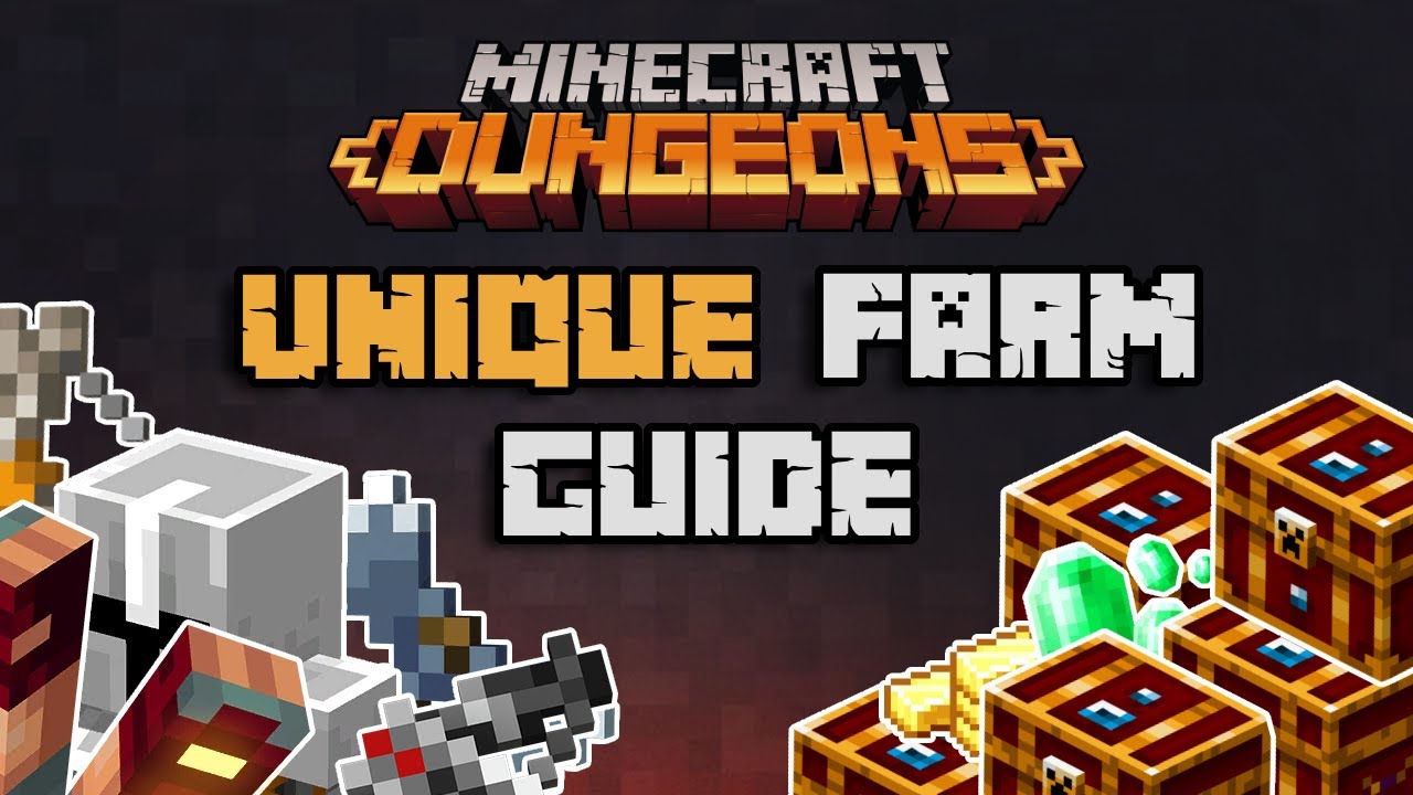 Minecraft Dungeons Unique Farm Guide YouTube