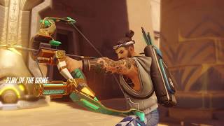 HANZO EPIC MULTI KILL TEAM WIPE OVERWATCH 2019 *SCARY*