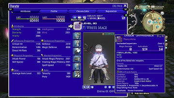 Final Fantasy XIV WHM Relic Weapon Thyrus Animus Book of Skyfall II Playthrough