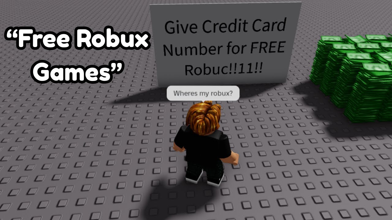 Playing Roblox Scam Games in 2025 - YouTube