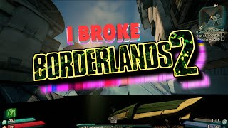 I Broke borderlands 2! (odd Sanctuary glitches! Npc behind wall! )