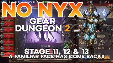 Gear Dungeon 2 Stage 13 GEEN NYX - Watcher of Realms