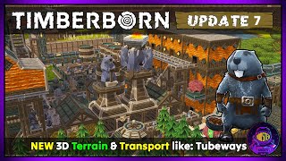 LIVE | More DAM Good FUN! - Timberborn Update 7 - Beaver Colony Builder Gameplay