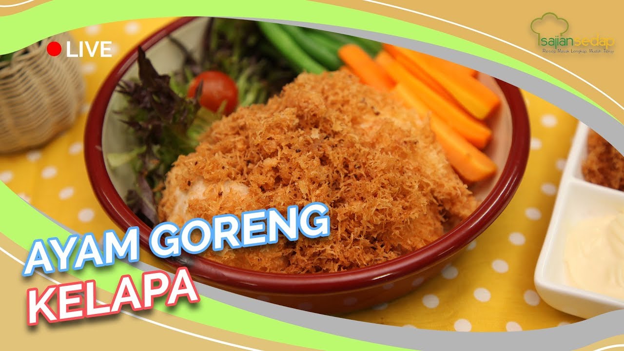  Resep  Ayam Goreng  Kelapa Super Gurih Enak  Banget  Makan 