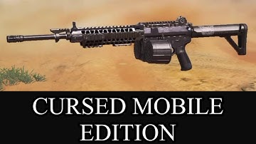 Cursed Guns | M4LMG COD Mobile Edition (Ranked challenge with horrible attachments)