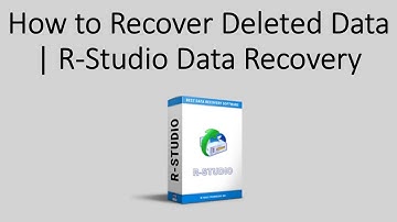 How to Recover Deleted Data | R-Studio Data Recovery