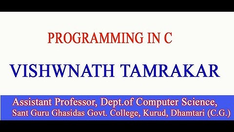Complex declaration Programming in C