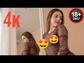 Sheer fishnet outfits try on haul 4K transparent try on haul 4K see through transparent lingerie