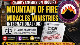 MFM CHARITY COMMISSION INQUIRY: LESSONS LEARNT