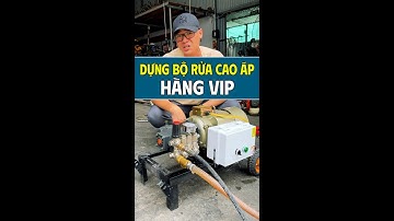 Lắp Ráp Bộ Máy Rửa Xe Cấu Hình Cao Reload 1515 Với Mô TƠ 3.7Kw Lựa Chọn CHuyên