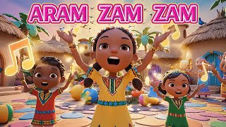 Aram Zam Zam Eğlenceli Çocuk Ve Bebek Şarkısı Renkli Animasyon Ve Danslı Versiyon